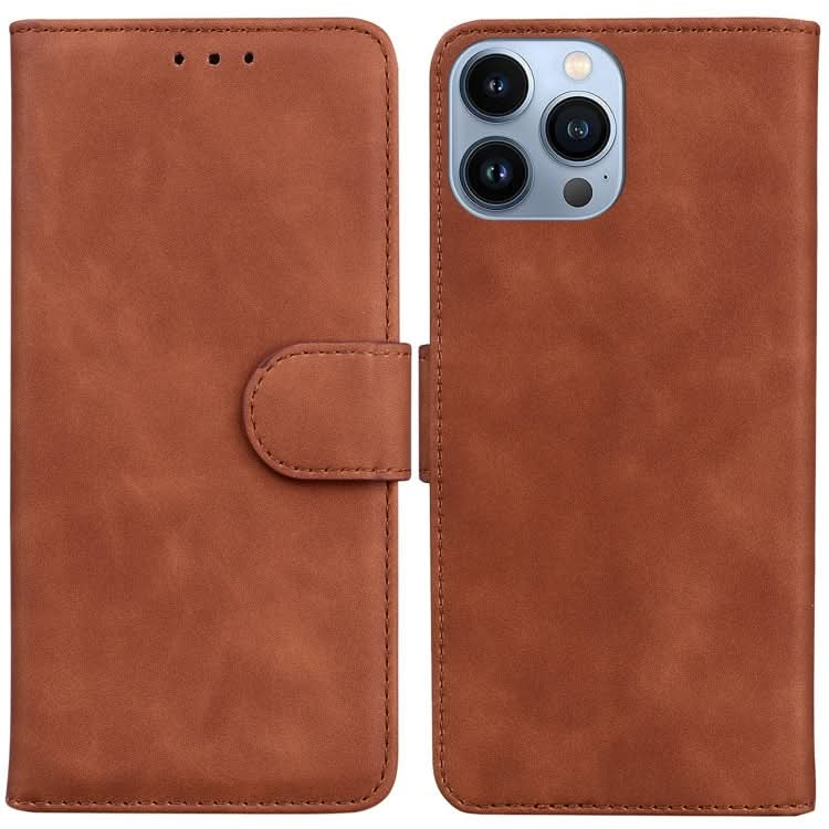 Skin Feel Pure Color Flip Leather Phone Case, Series 2