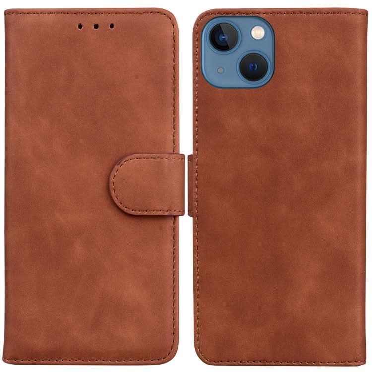 Skin Feel Pure Color Flip Leather Phone Case, Series 2