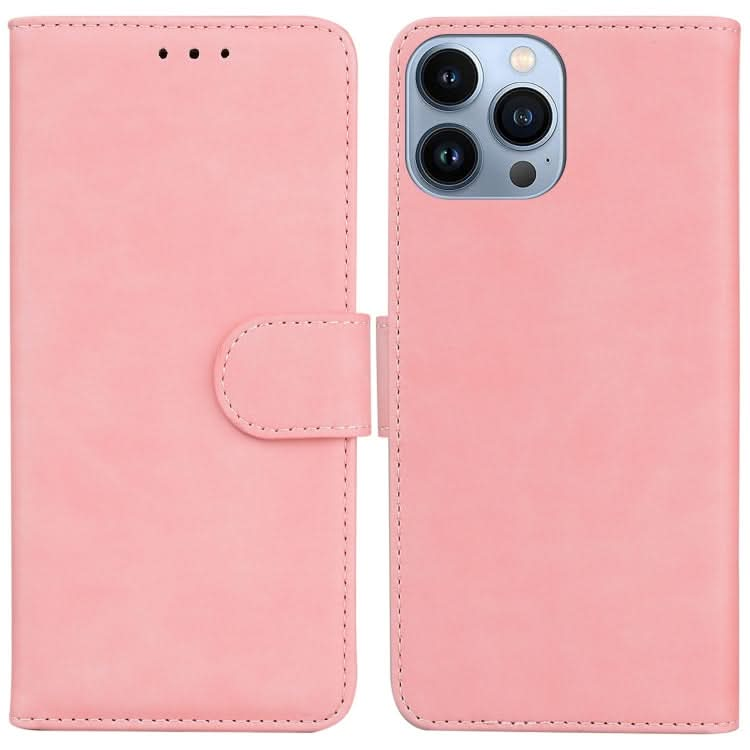 Skin Feel Pure Color Flip Leather Phone Case, Series 2