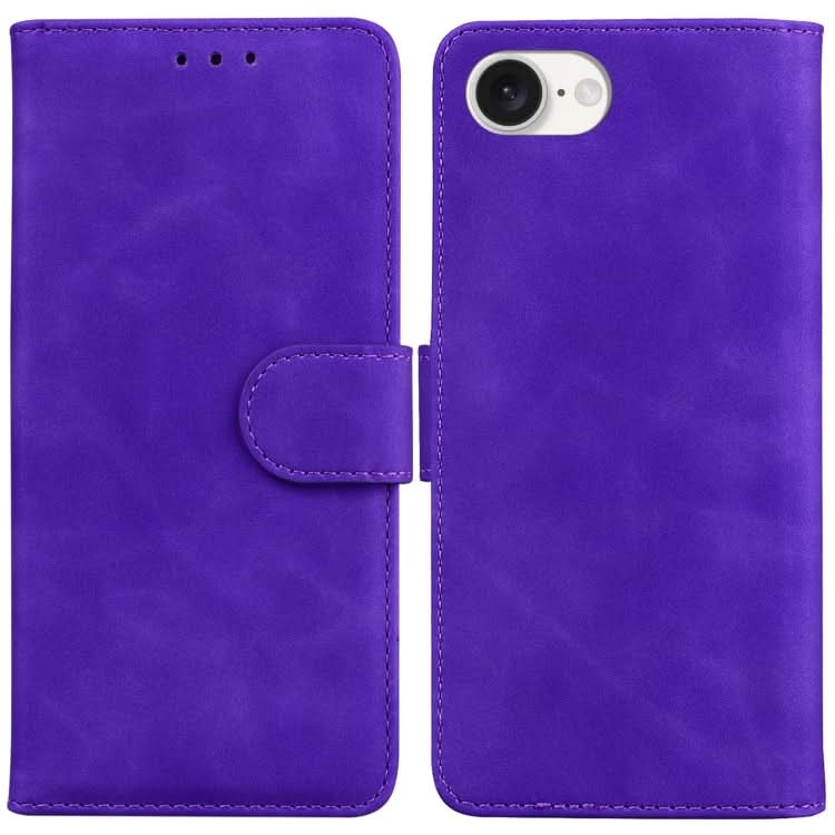 Skin Feel Pure Color Flip Leather Phone Case, Series 1