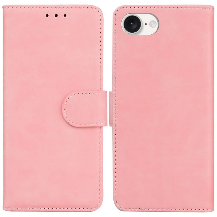 Skin Feel Pure Color Flip Leather Phone Case, Series 1