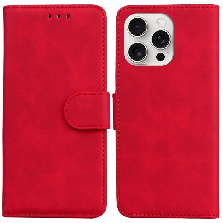 Skin Feel Pure Color Flip Leather Phone Case, Series 3