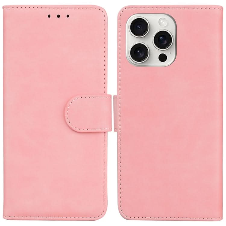 Skin Feel Pure Color Flip Leather Phone Case, Series 3