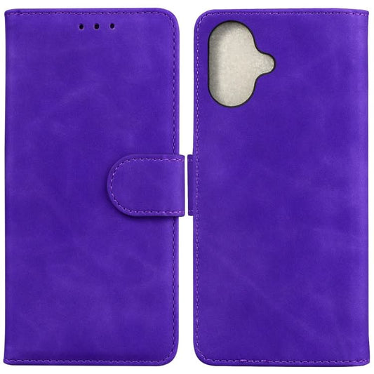 Skin Feel Pure Color Flip Leather Phone Case, Series 1