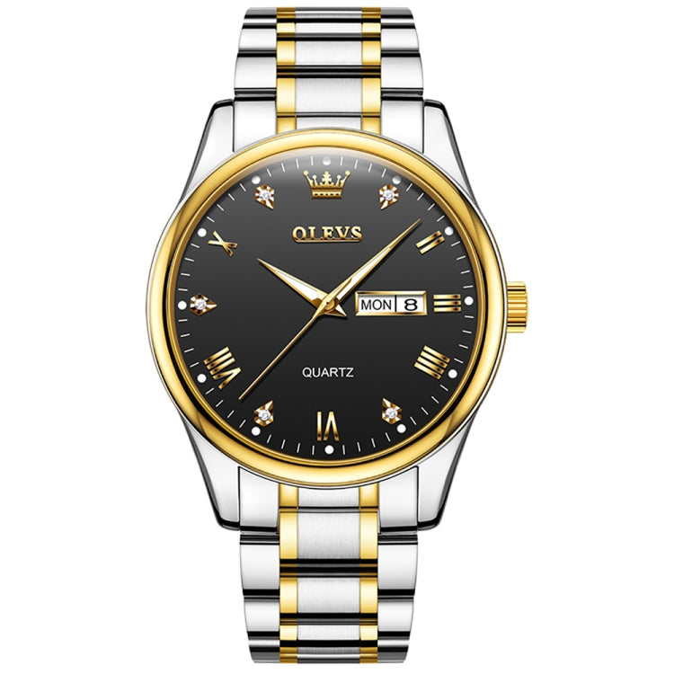 OLEVS 5563 Men Luminous Waterproof Quartz Watch Reluova