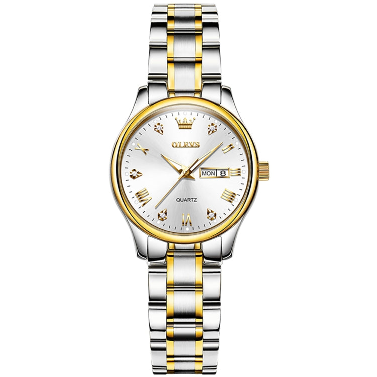 OLEVS 5563 Women Luminous Waterproof Quartz Watch Reluova