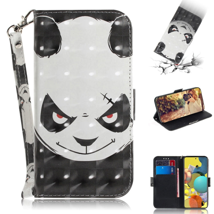 3D Painted Pattern Magnetic Attraction Horizontal Flip Leather Case with Holder & Card Slot & Wallet & Lanyard, Series 5-Reluova