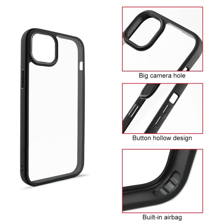 Frosted TPU + Transparent PC Phone Case