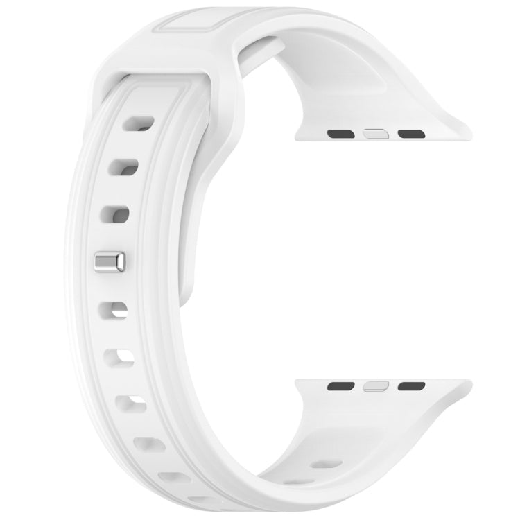 Square Buckle Silicone Watch Band, Series 10