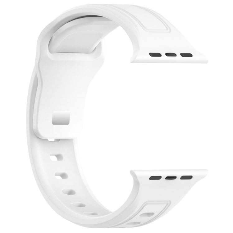 Square Buckle Silicone Watch Band, Series 10