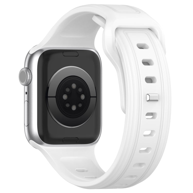 Square Buckle Silicone Watch Band, Series 4