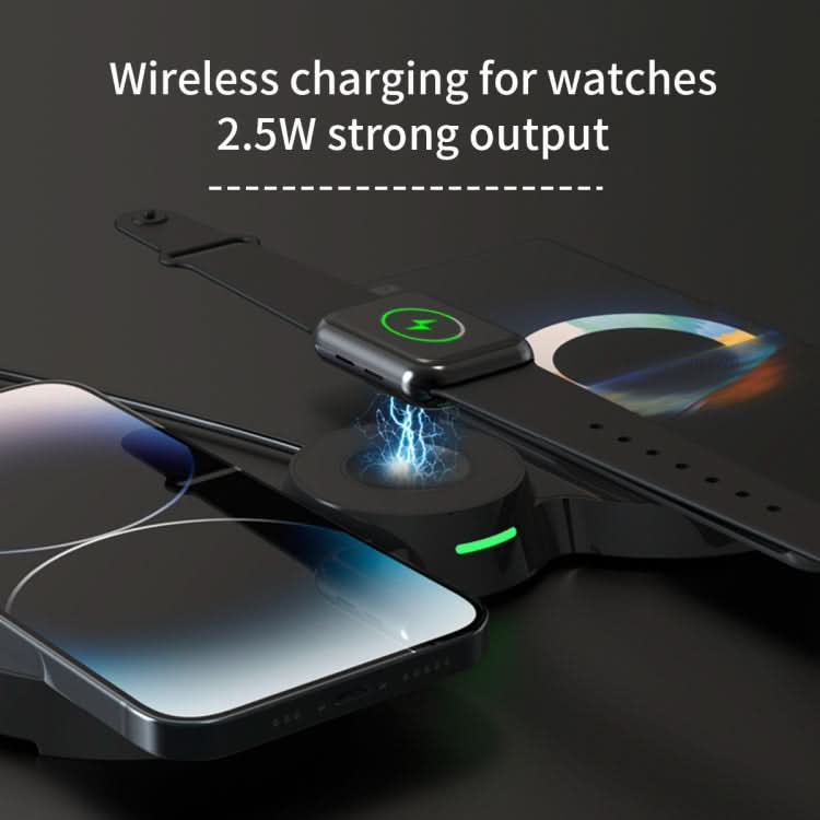 H20 15W 3 in 1 Transparent Magnetic Wireless Charger