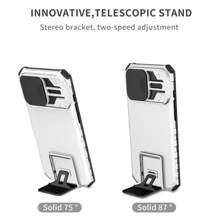 Stereoscopic Holder Sliding Camshield Phone Case, Series 3