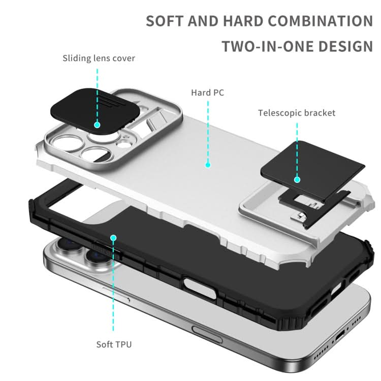 Stereoscopic Holder Sliding Camshield Phone Case, Series 3