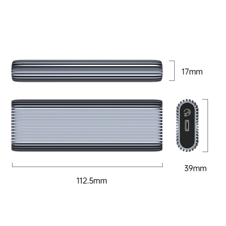 ORICO AM2C3-G2 M.2 NVME SSD Enclosure