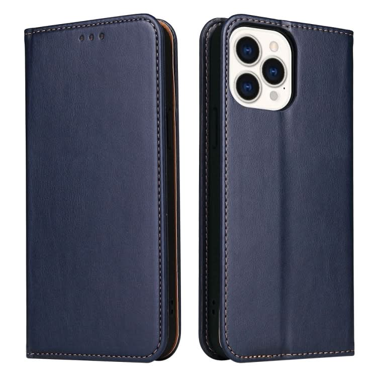 Fierre Shann PU Genuine Leather Texture Phone Case, Series 2