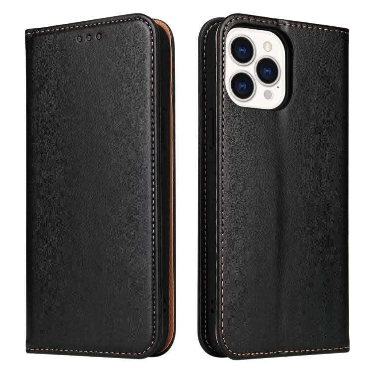 Fierre Shann PU Genuine Leather Texture Phone Case, Series 2