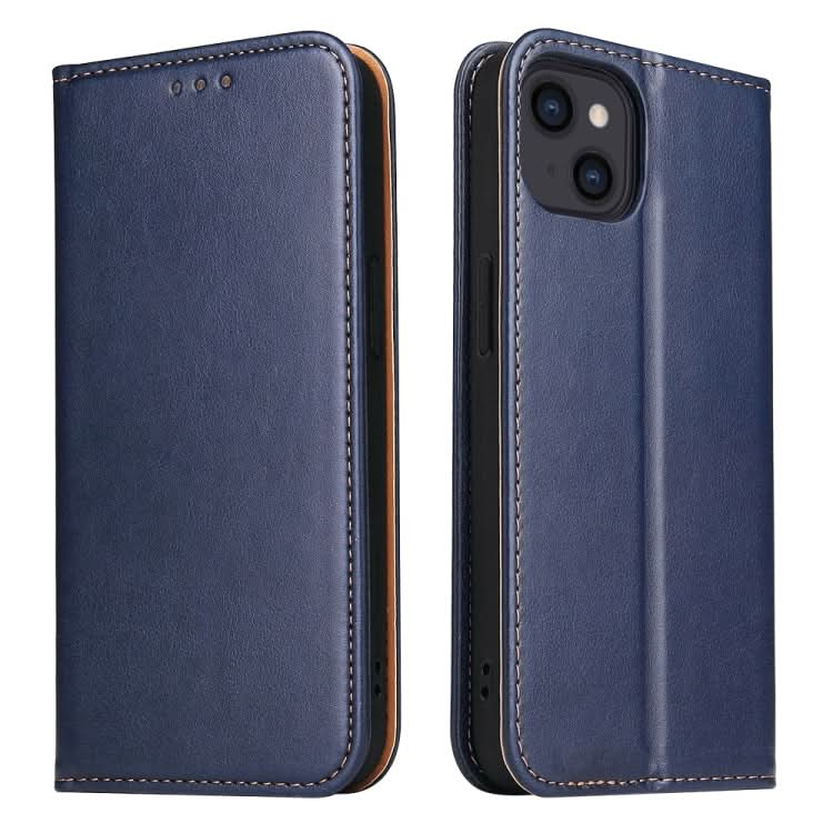 Fierre Shann PU Genuine Leather Texture Phone Case, Series 1