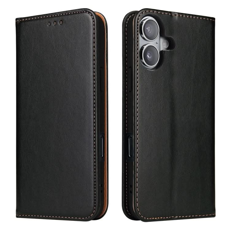 Fierre Shann PU Genuine Leather Texture Phone Case, Series 1