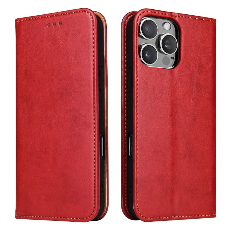 Fierre Shann PU Genuine Leather Texture Phone Case, Series 1