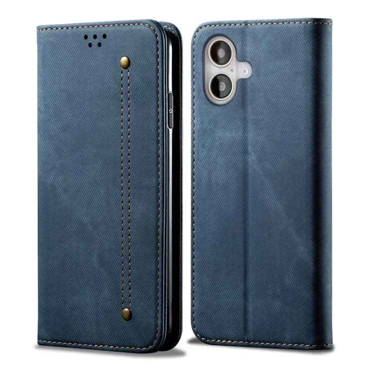 Denim Texture Casual Style Horizontal Flip Leather Case, Series 1