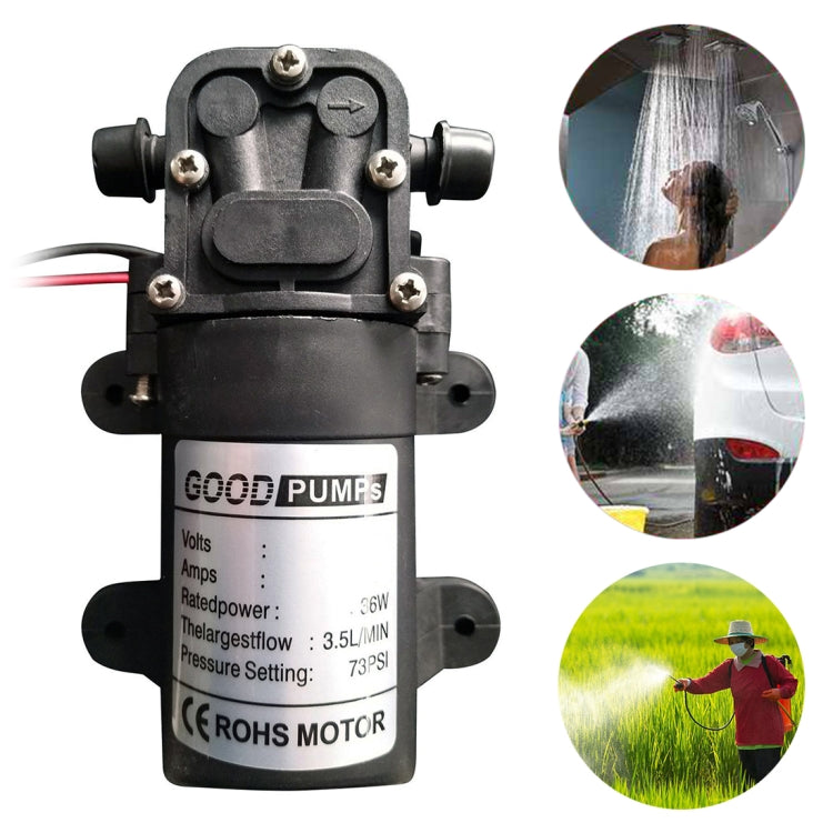 Automotive / Agricultural Electric Sprayer Pump Miniature High Voltage DC Diaphragm Pump Single Thread ÎҵÄÉ̵ê