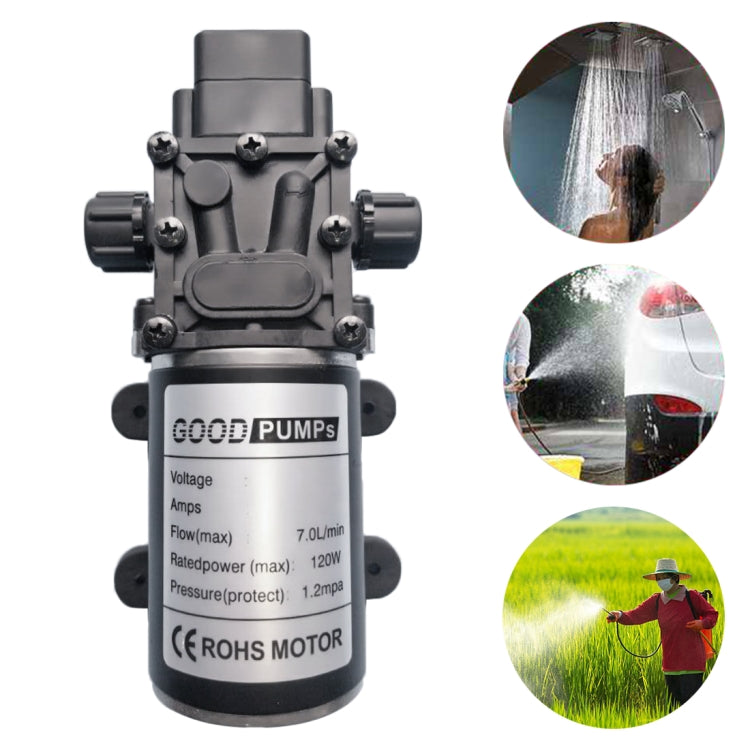 DC Intelligent Diaphragm Pump Anti-epidemic Disinfection Automatic Spraying Spray High-pressure Pump Thread on Both Sides Positive Pump My Store