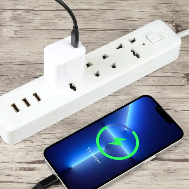 LZ-105PD 25W USB-C / Type-C Ports Dot Pattern Travel Charger