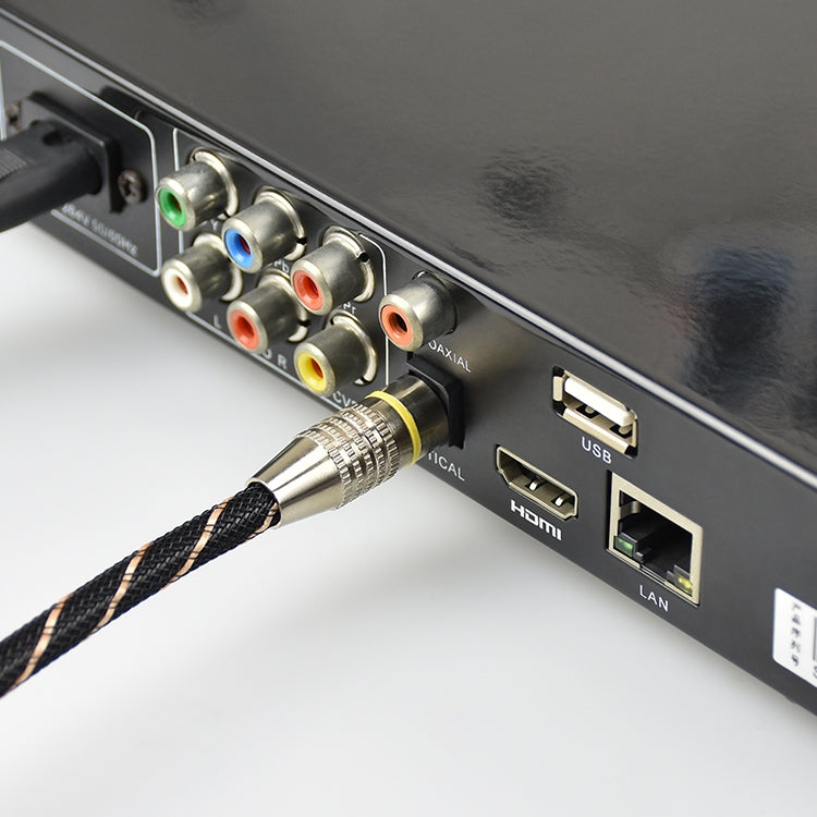 EMK Square Port to Round Port Set-top Box Digital Audio Optical Fiber Connecting Cable My Store