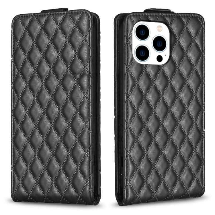 Diamond Lattice Vertical Flip Leather Phone Case, Series 1