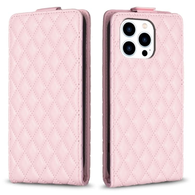 Diamond Lattice Vertical Flip Leather Phone Case, Series 2