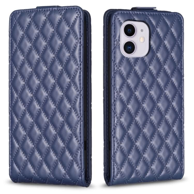 Diamond Lattice Vertical Flip Leather Phone Case, Series 4