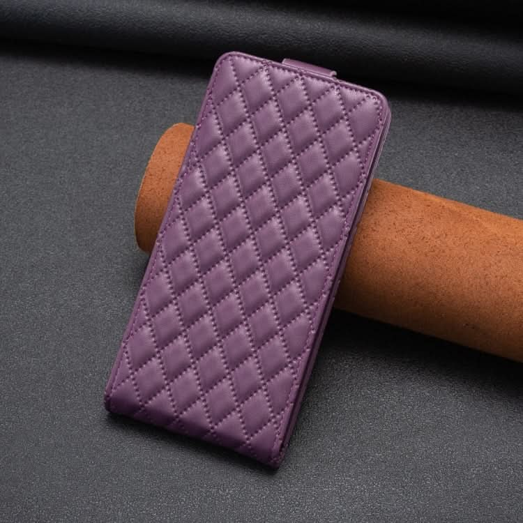 Diamond Lattice Vertical Flip Leather Phone Case, Series 1