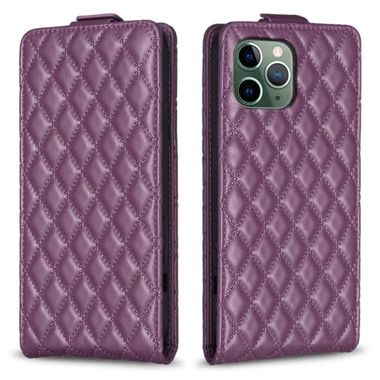 Diamond Lattice Vertical Flip Leather Phone Case, Series 4