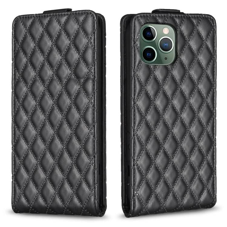 Diamond Lattice Vertical Flip Leather Phone Case, Series 4