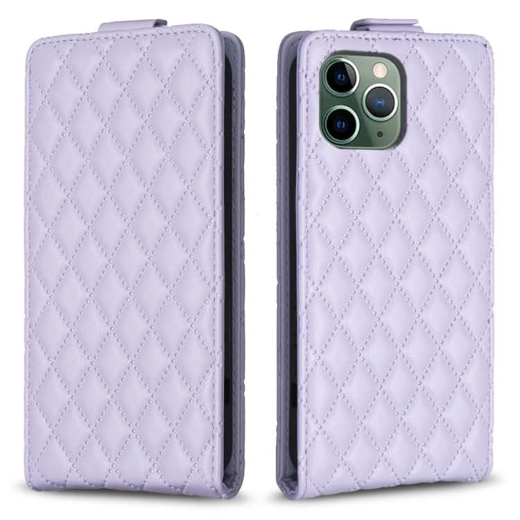 Diamond Lattice Vertical Flip Leather Phone Case, Series 4