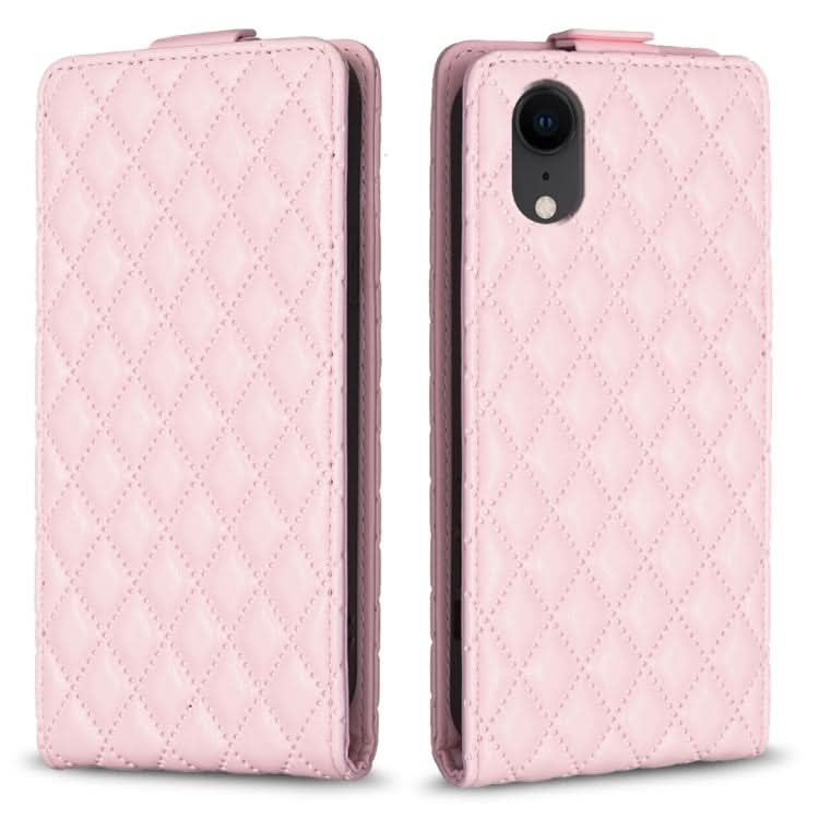 Diamond Lattice Vertical Flip Leather Phone Case, Series 1