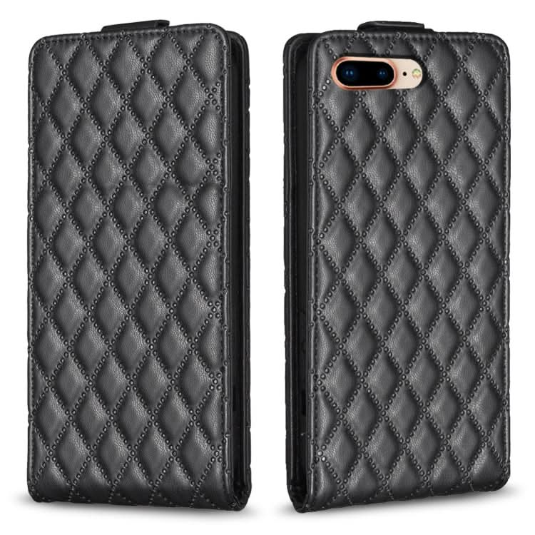 Diamond Lattice Vertical Flip Leather Phone Case, Series 5