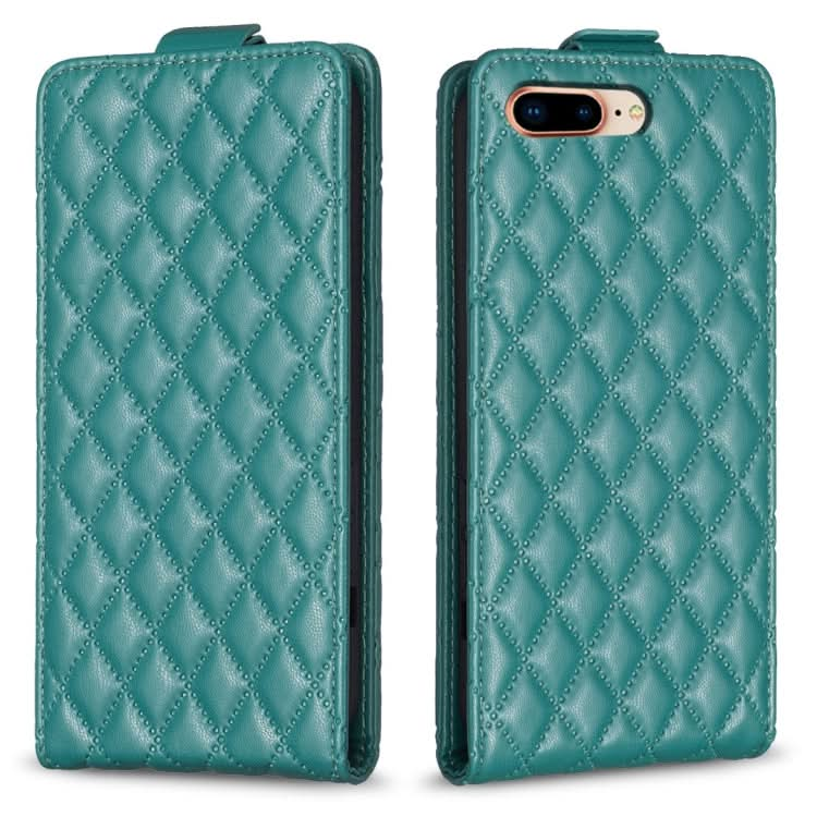 Diamond Lattice Vertical Flip Leather Phone Case, Series 5