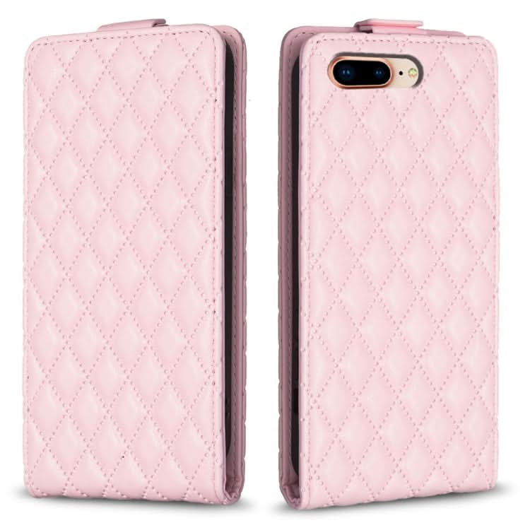 Diamond Lattice Vertical Flip Leather Phone Case, Series 5