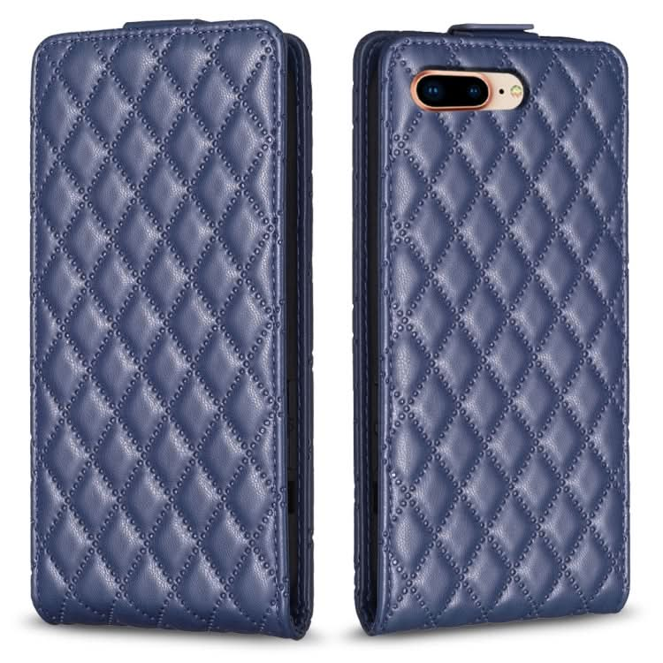 Diamond Lattice Vertical Flip Leather Phone Case, Series 5