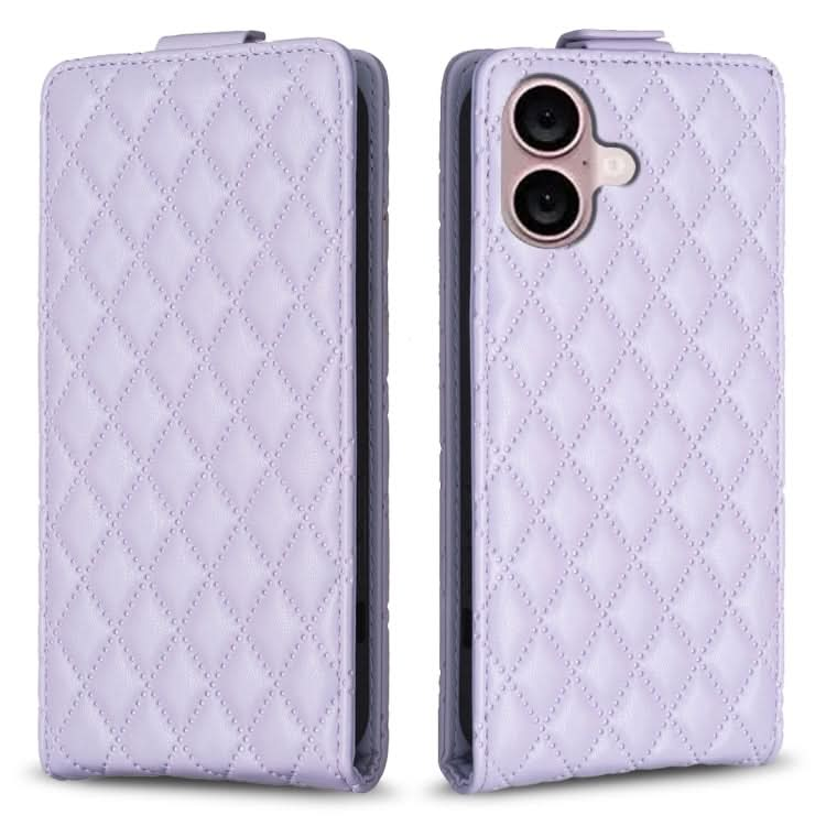 Diamond Lattice Vertical Flip Leather Phone Case, Series 1