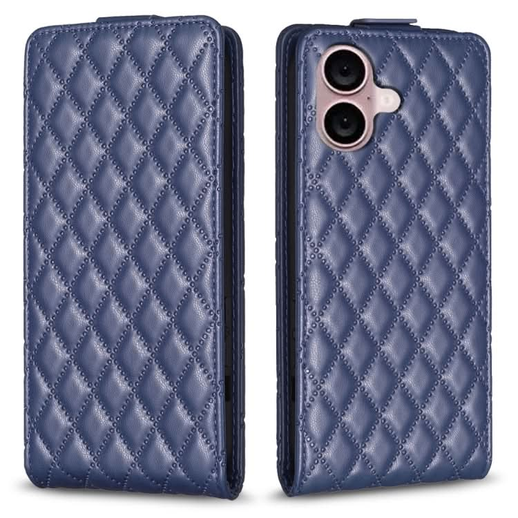 Diamond Lattice Vertical Flip Leather Phone Case, Series 3