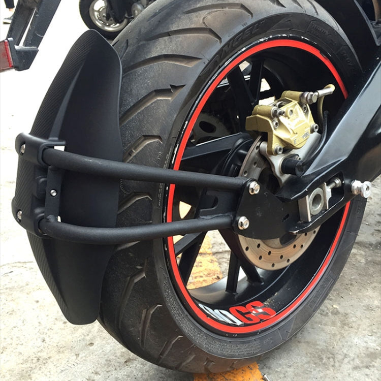 Motorcycle Stainless Steel Modified Rear Wheel Fender Dustproof Splash Flaps Mudguards Fender Guard