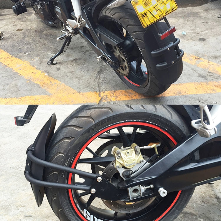 Motorcycle Stainless Steel Modified Rear Wheel Fender Dustproof Splash Flaps Mudguards Fender Guard