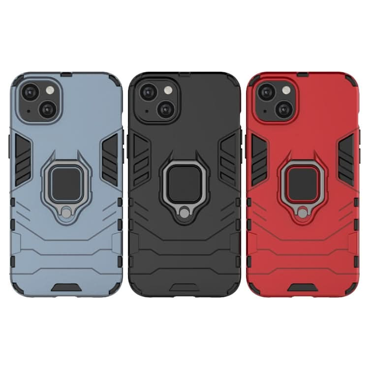 Shockproof PC + TPU Holder Phone Case