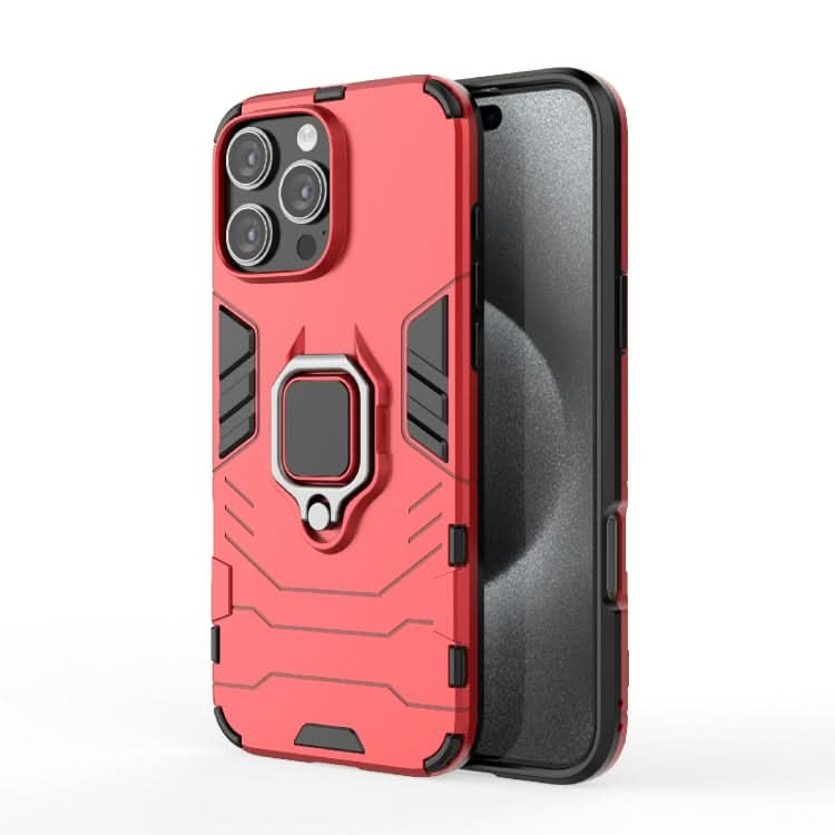 Shockproof PC + TPU Holder Phone Case