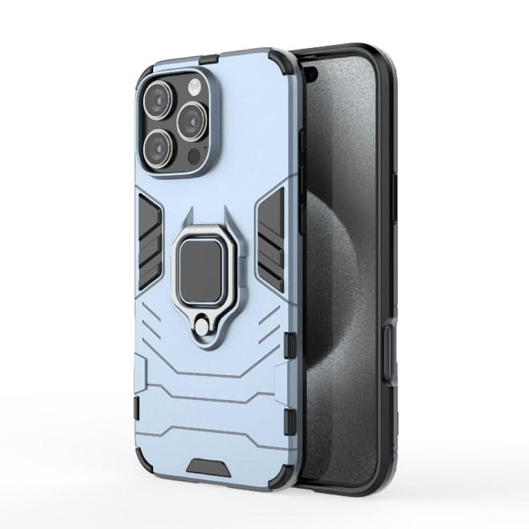 Shockproof PC + TPU Holder Phone Case