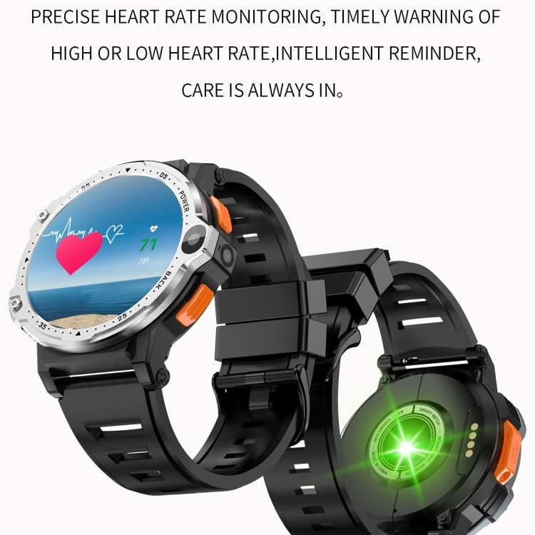 ZGP PG999 1.54 inch HD Round Screen 4G Smart Watch Android 8.1