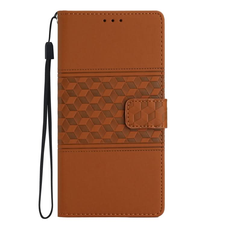 Diamond Embossed Skin Feel Leather Phone Case, Series 2